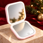 Miroir de Poche LED Pliable